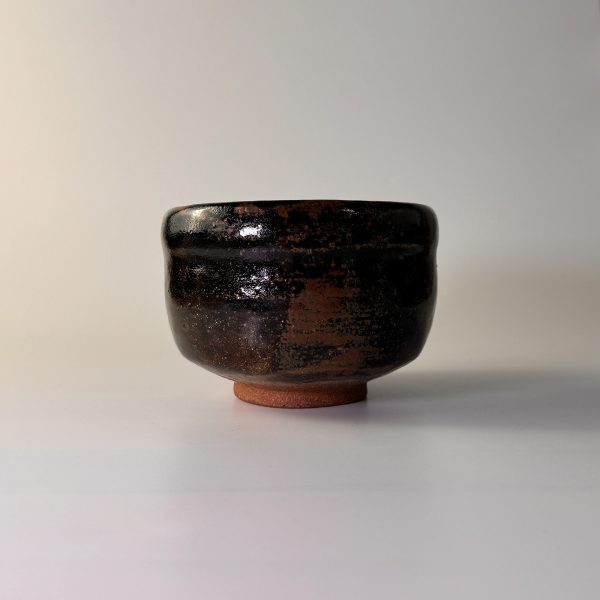 Teeschale - Han tsutsu-gata - Grime Raku